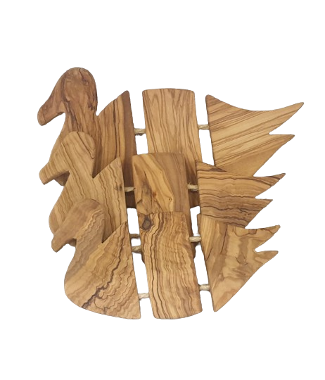 Handcrafted Olive Wood Coasters - A Timeless Fusion of Nature, Craftsmanship, and Functionality